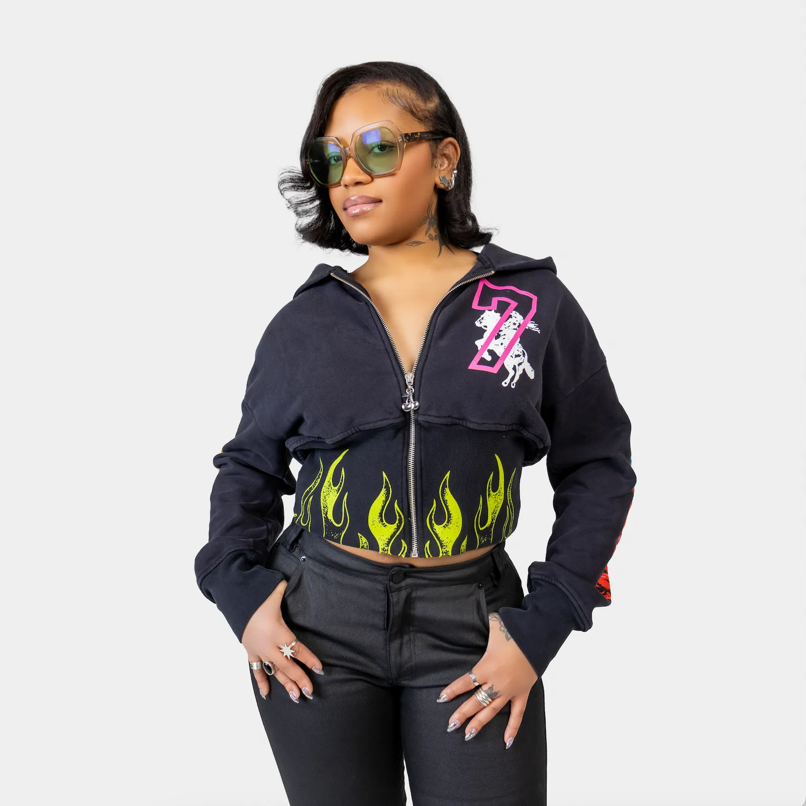 5 YEAR CORSET HOODIE sold by Stript product image thumbnail 4
