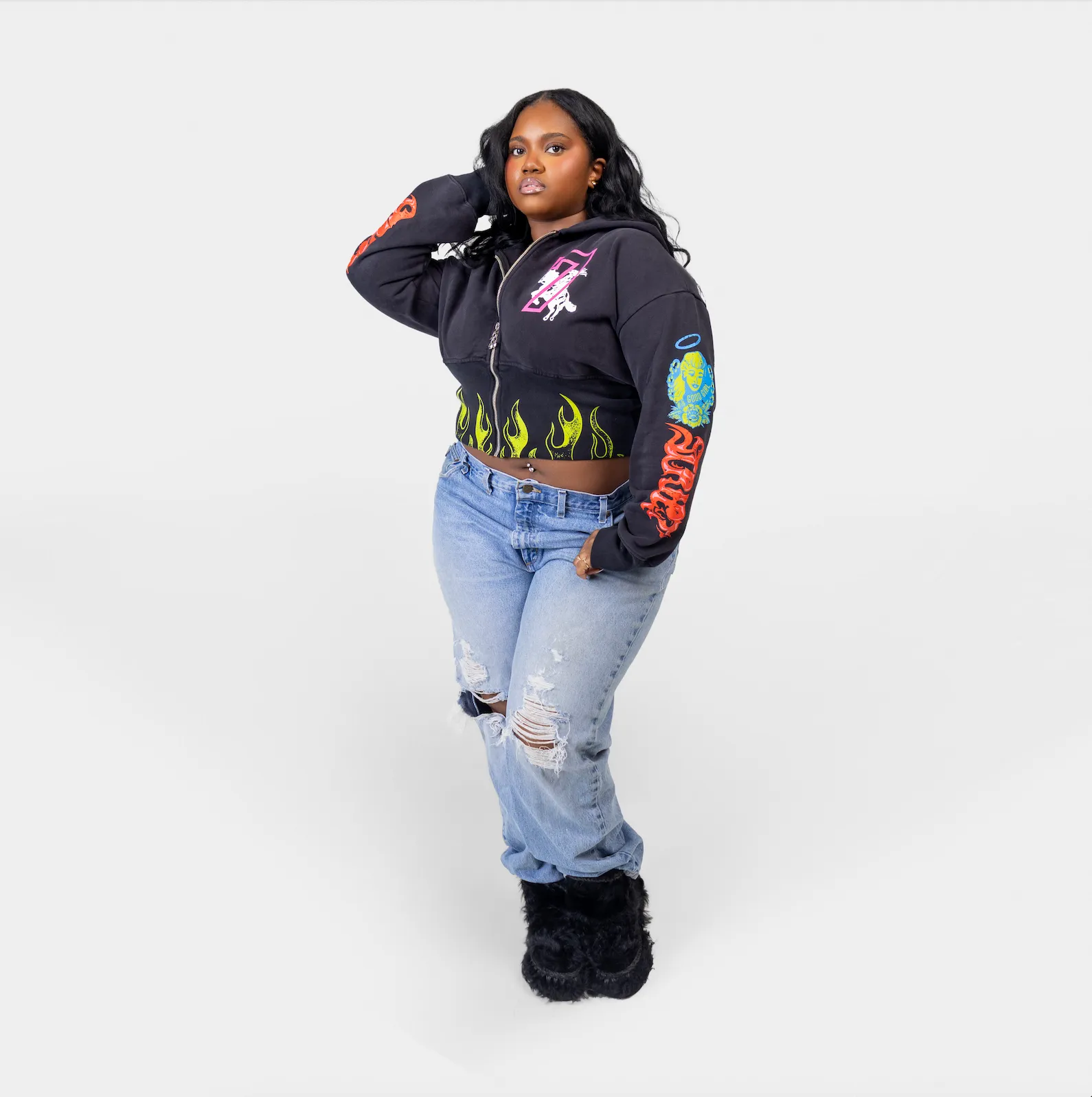 5 YEAR CORSET HOODIE sold by Stript product image thumbnail 5