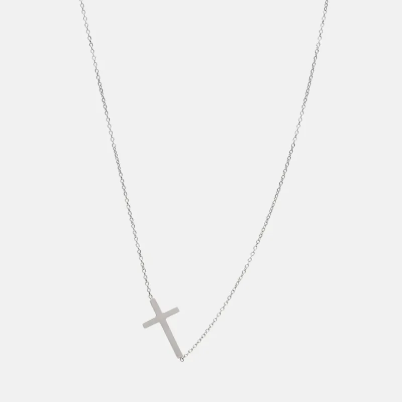 CROSS CABLE CHAIN NECKLACE sold by Revelation Apparel