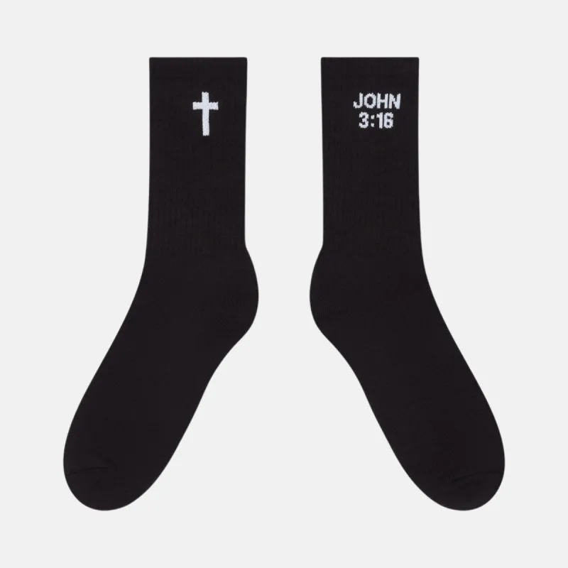 3 PACK CROSS & VERSE SOCKS sold by Revelation Apparel