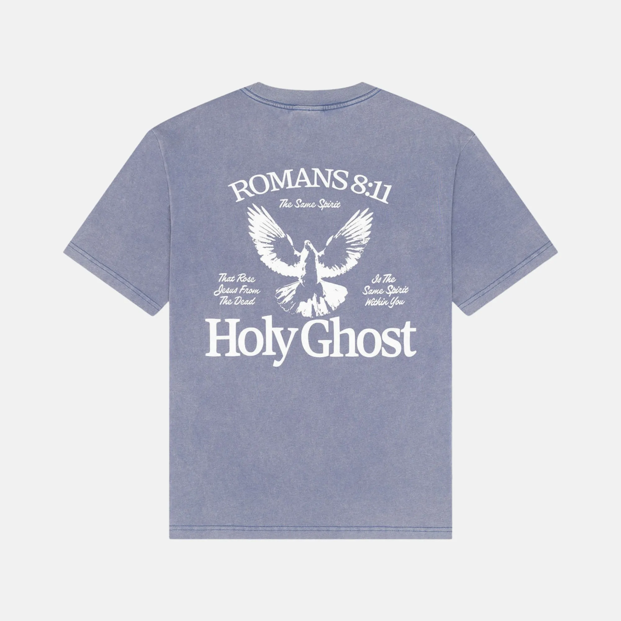 HOLY GHOST ACID WASH TEE sold by Revelation Apparel product image thumbnail 3