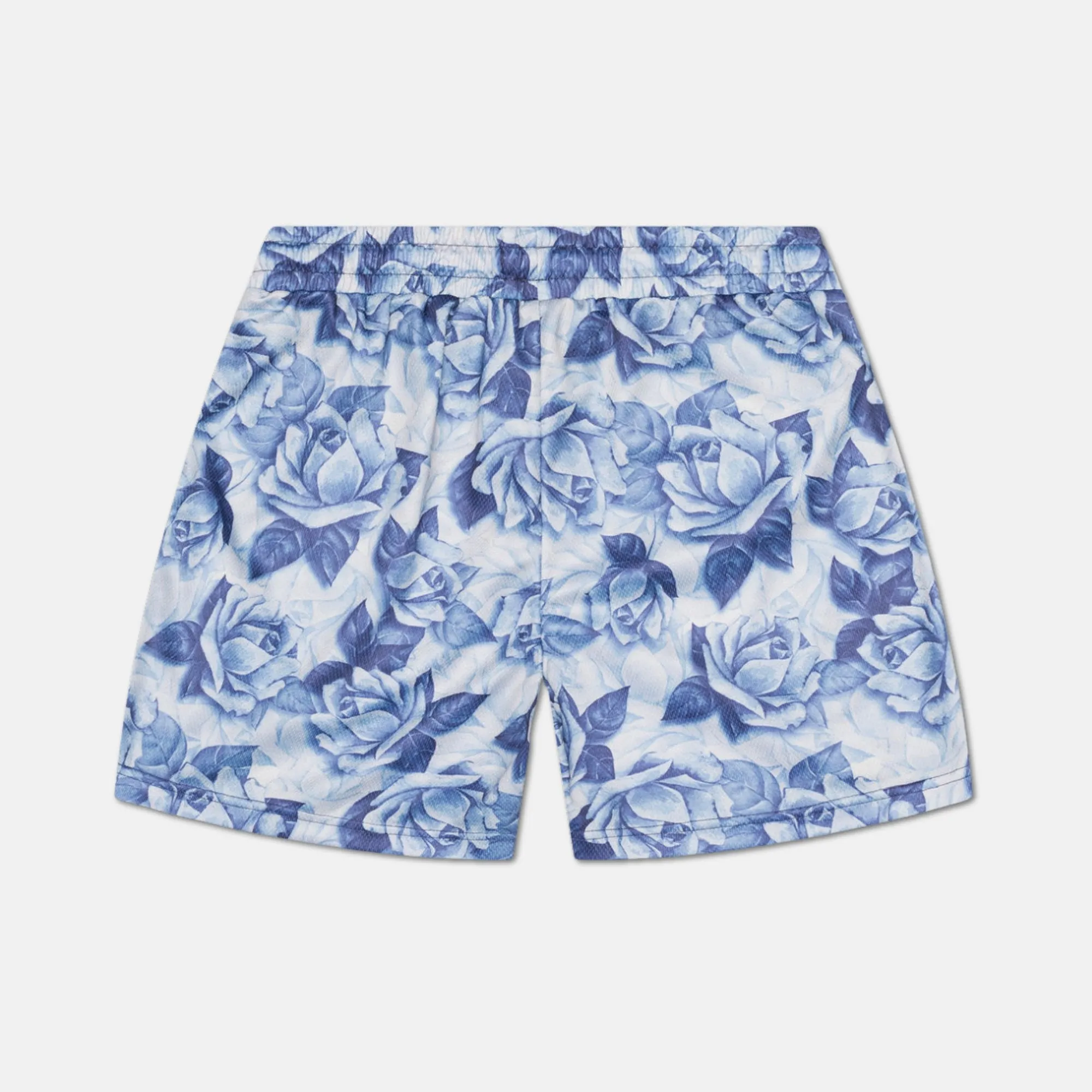 BLUE FLORAL 2 TIMOTHY 1:7 MESH SHORTS sold by Revelation Apparel product image thumbnail 2