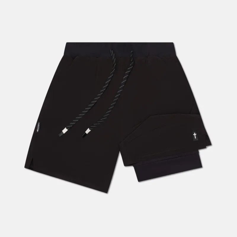CROSS COMPRESSION SHORTS sold by Revelation Apparel