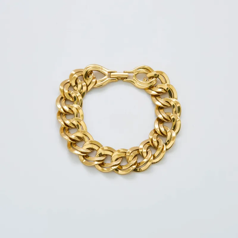 Vintage Monet Chain Link Bracelet sold by Admiral Row