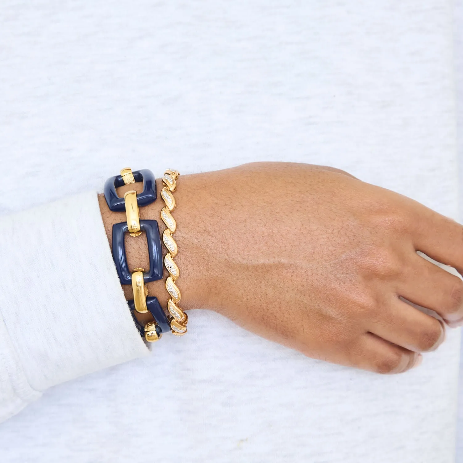 Vintage Etched Patterned Bracelet sold by Admiral Row product image thumbnail 2