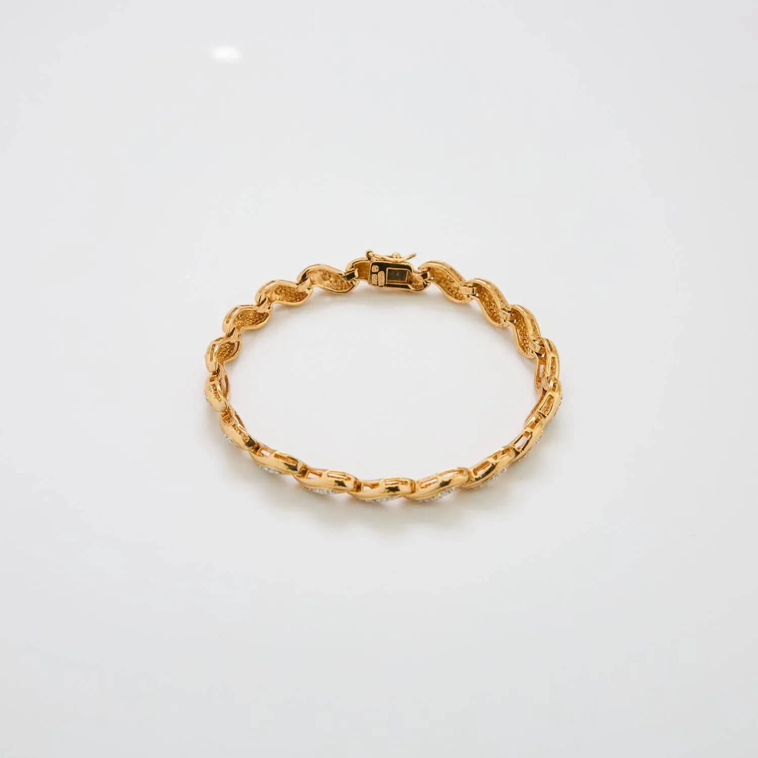 Vintage Etched Patterned Bracelet sold by Admiral Row product image thumbnail 3