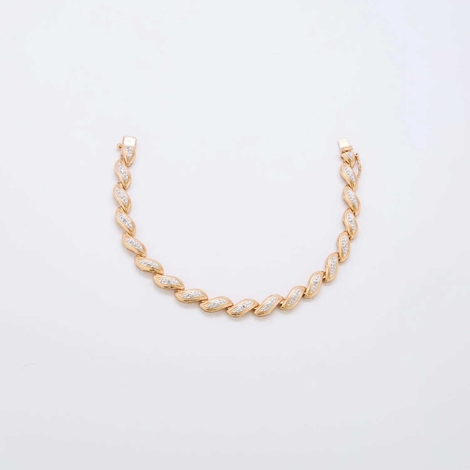 Vintage Etched Patterned Bracelet sold by Admiral Row