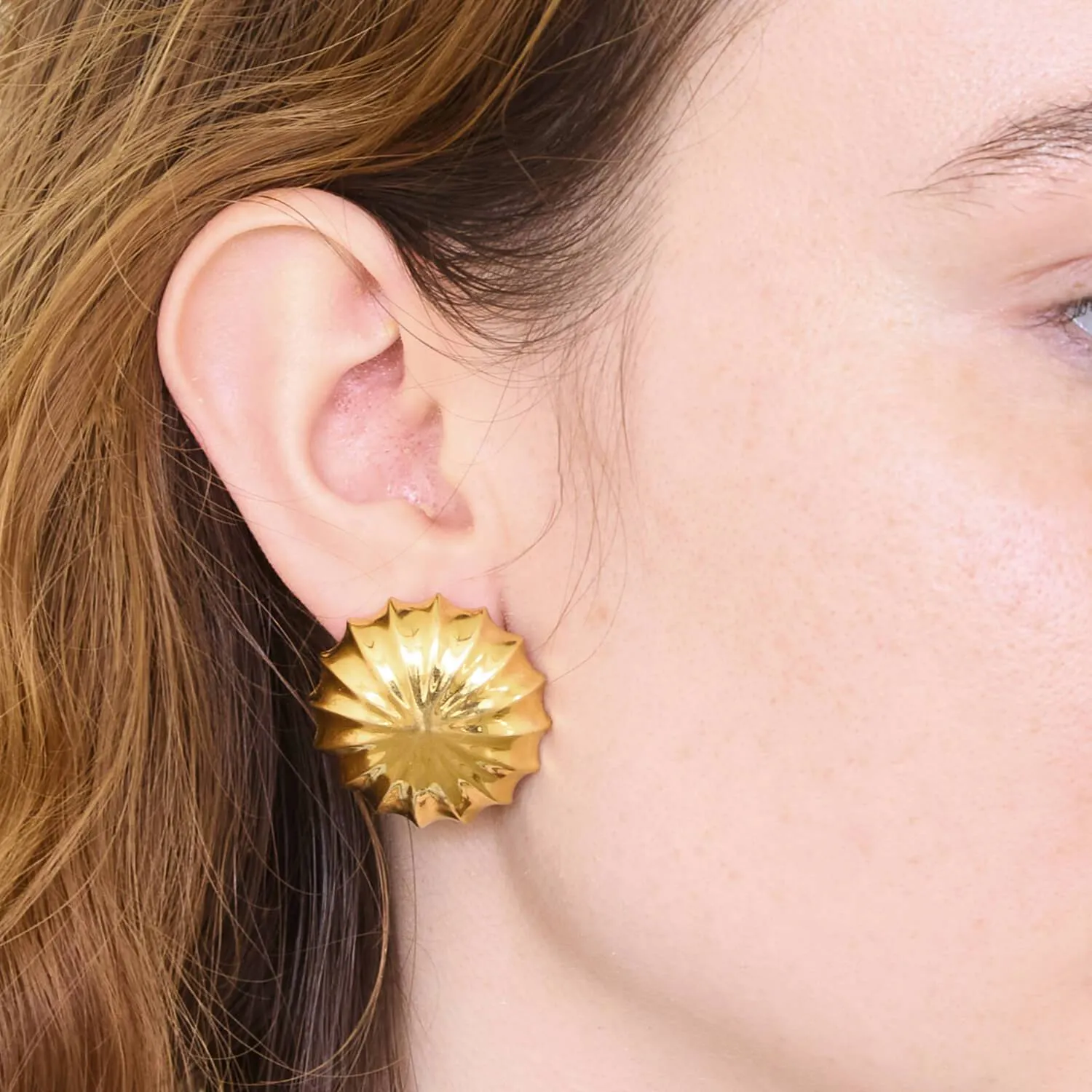 Vintage Monet Starburst Earrings sold by Admiral Row product image thumbnail 2