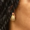 Vintage Trifari Cutout Earrings sold by Admiral Row