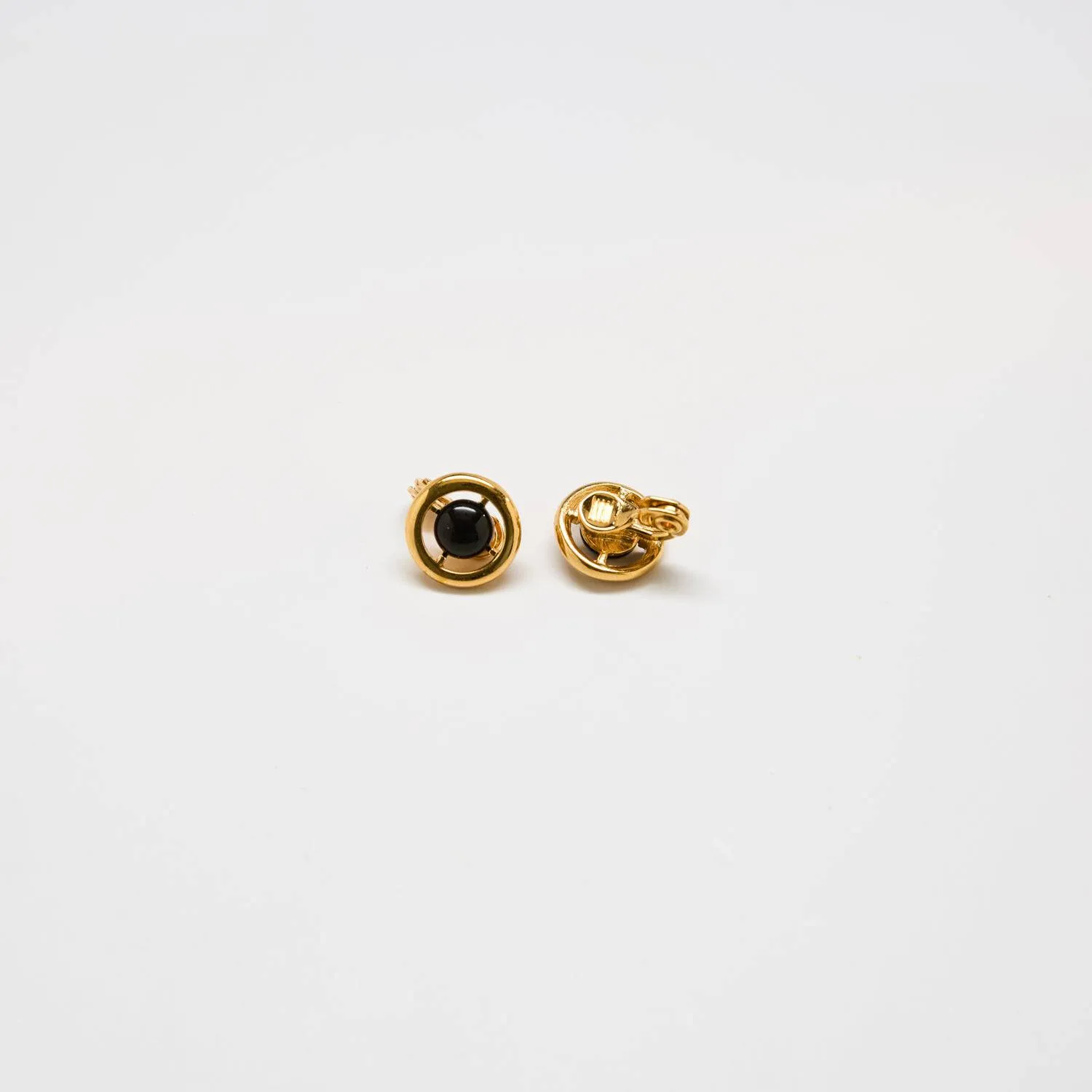 Vintage Monet Tiny Clip-on Earrings sold by Admiral Row product image thumbnail 3