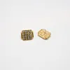 Vintage Monet Pavé Square Earrings sold by Admiral Row