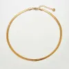 Gold Herringbone Necklace - Imperfect sold by Admiral Row