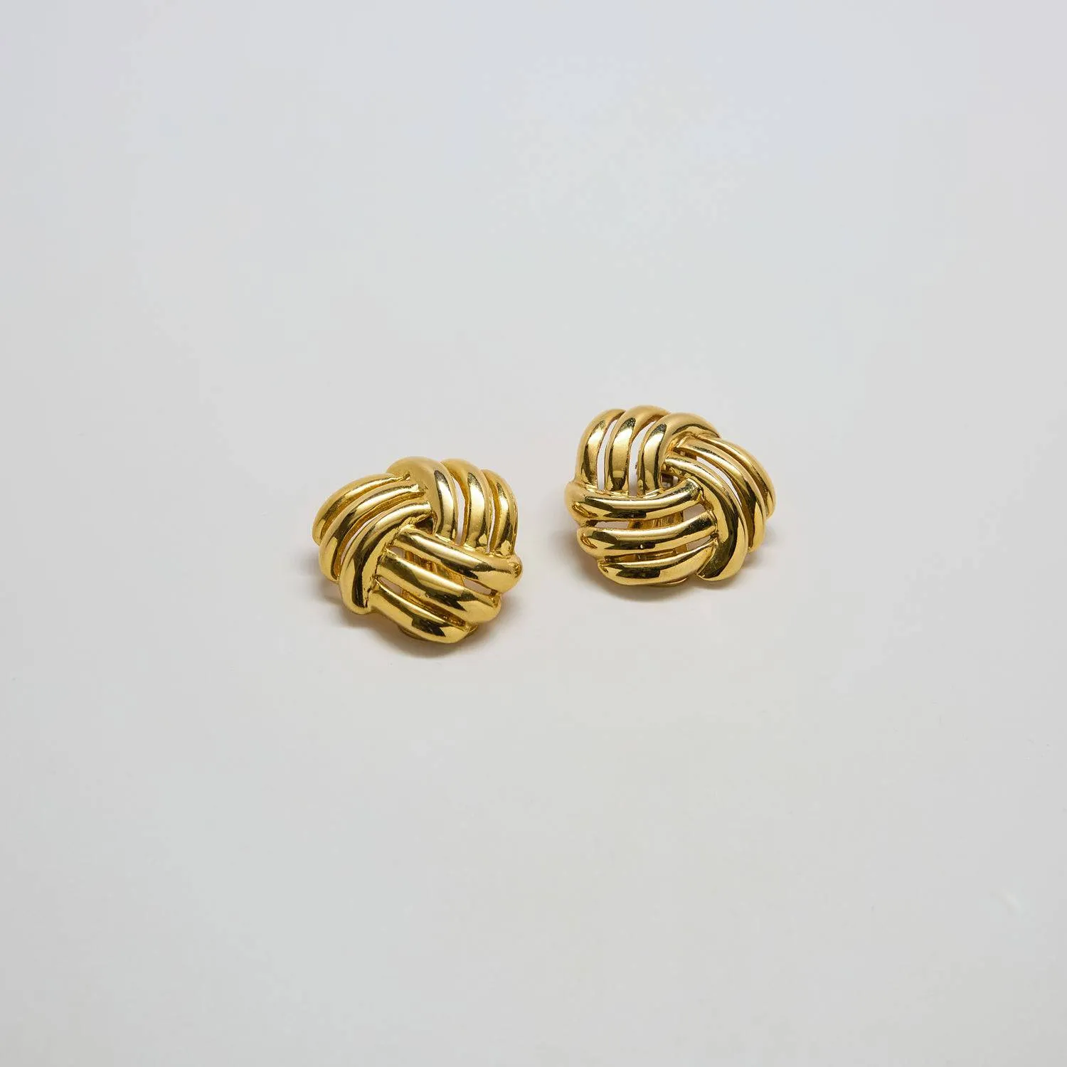 Vintage Woven Infinity Knot Earrings sold by Admiral Row