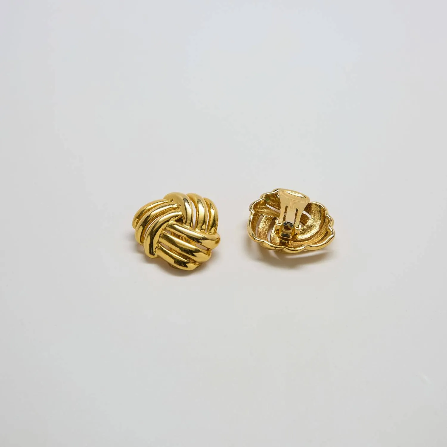Vintage Woven Infinity Knot Earrings sold by Admiral Row product image thumbnail 3