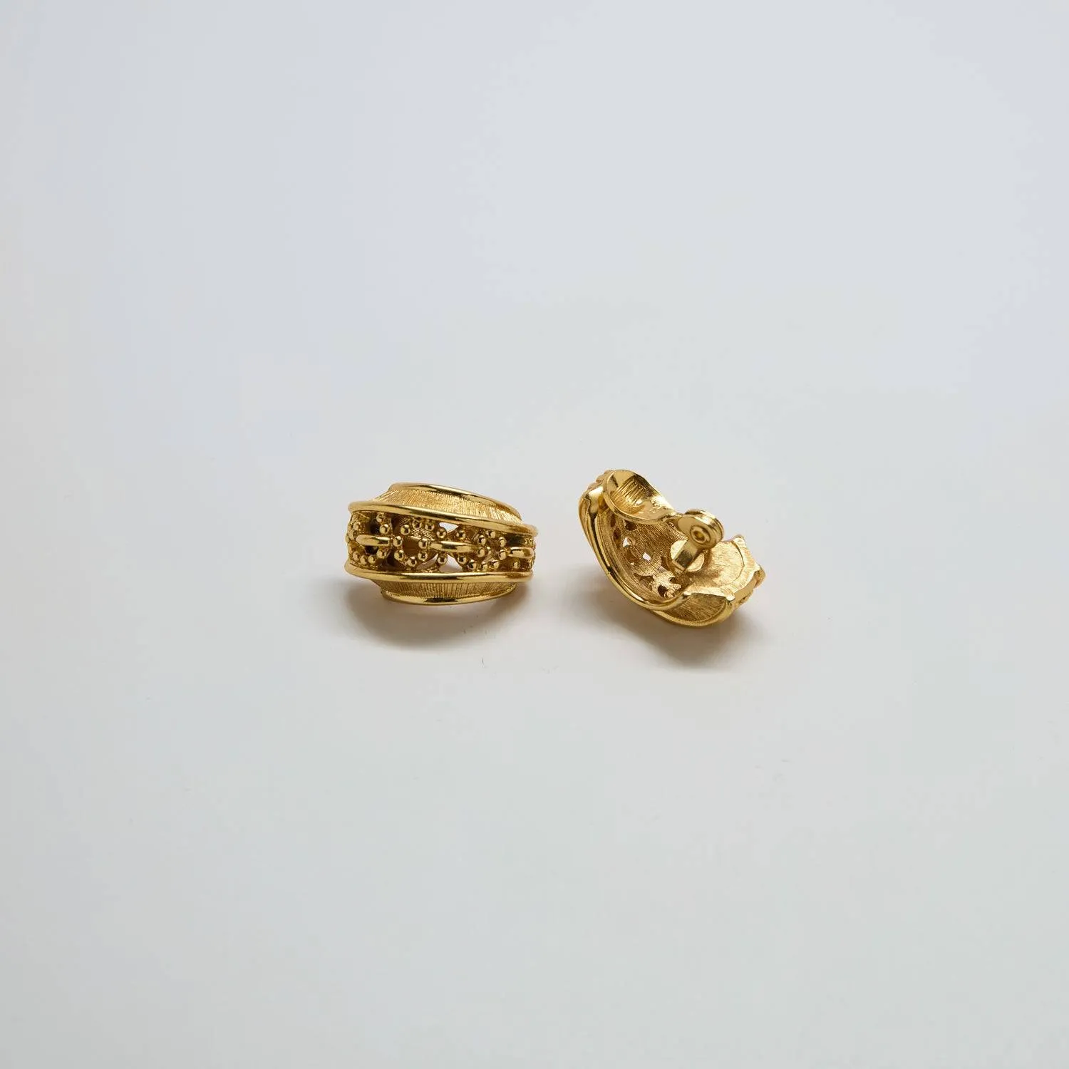 Vintage Monet Deco-style Vintage Earrings sold by Admiral Row product image thumbnail 3