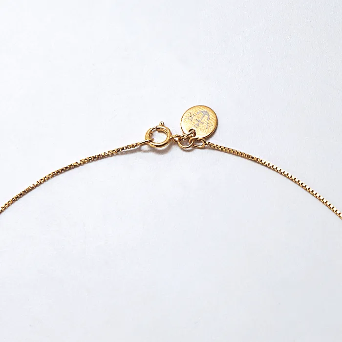Dainty Box Chain Necklace sold by Admiral Row product image thumbnail 2