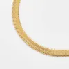 Gold Herringbone Bracelet sold by Admiral Row