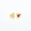 Vintage Swarovski Triangle Earrings sold by Admiral Row