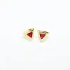 Vintage Swarovski Triangle Earrings sold by Admiral Row