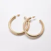 Medium Gold Hoop Earrings - Imperfect sold by Admiral Row