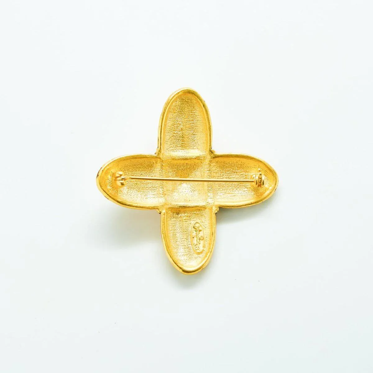 Vintage Danecraft Cross Brooch sold by Admiral Row product image thumbnail 2