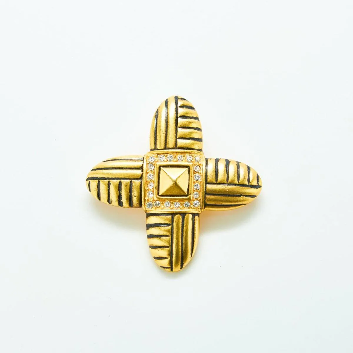 Vintage Danecraft Cross Brooch sold by Admiral Row
