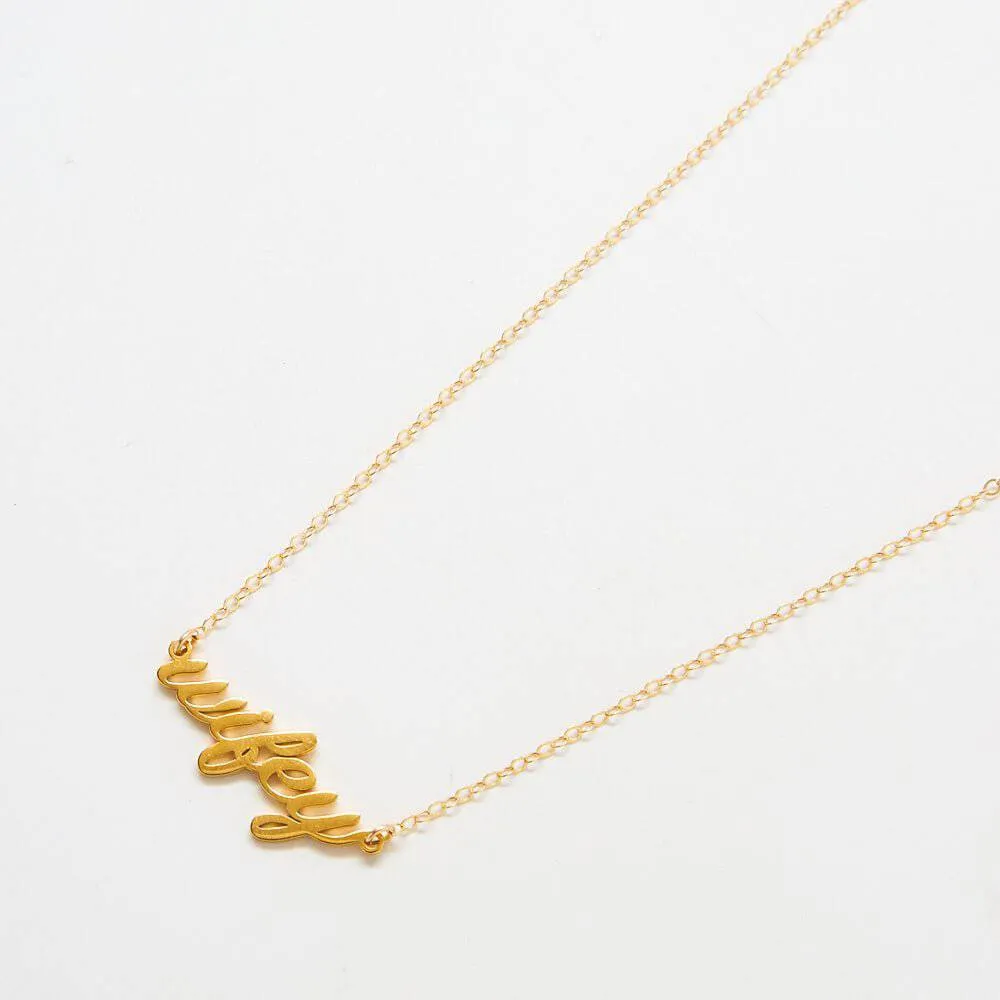 WIFEY Gold Necklace sold by Admiral Row