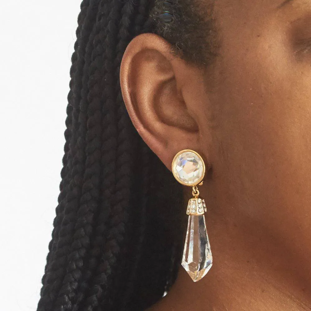 Vintage Crystal Swarovski Drop Earrings sold by Admiral Row product image thumbnail 2