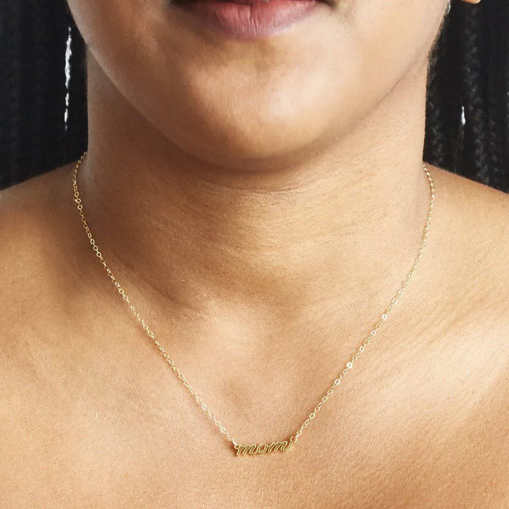 MOM Gold Necklace sold by Admiral Row product image thumbnail 2