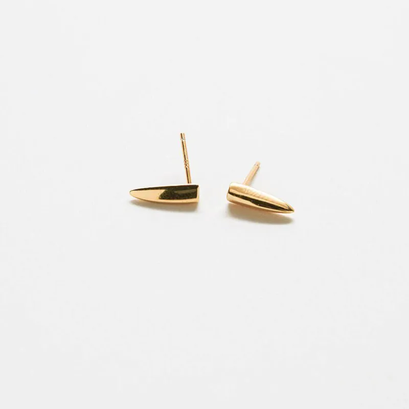 Gold Claw Stud Earrings sold by Admiral Row