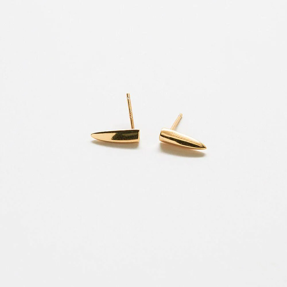 Gold Claw Stud Earrings sold by Admiral Row