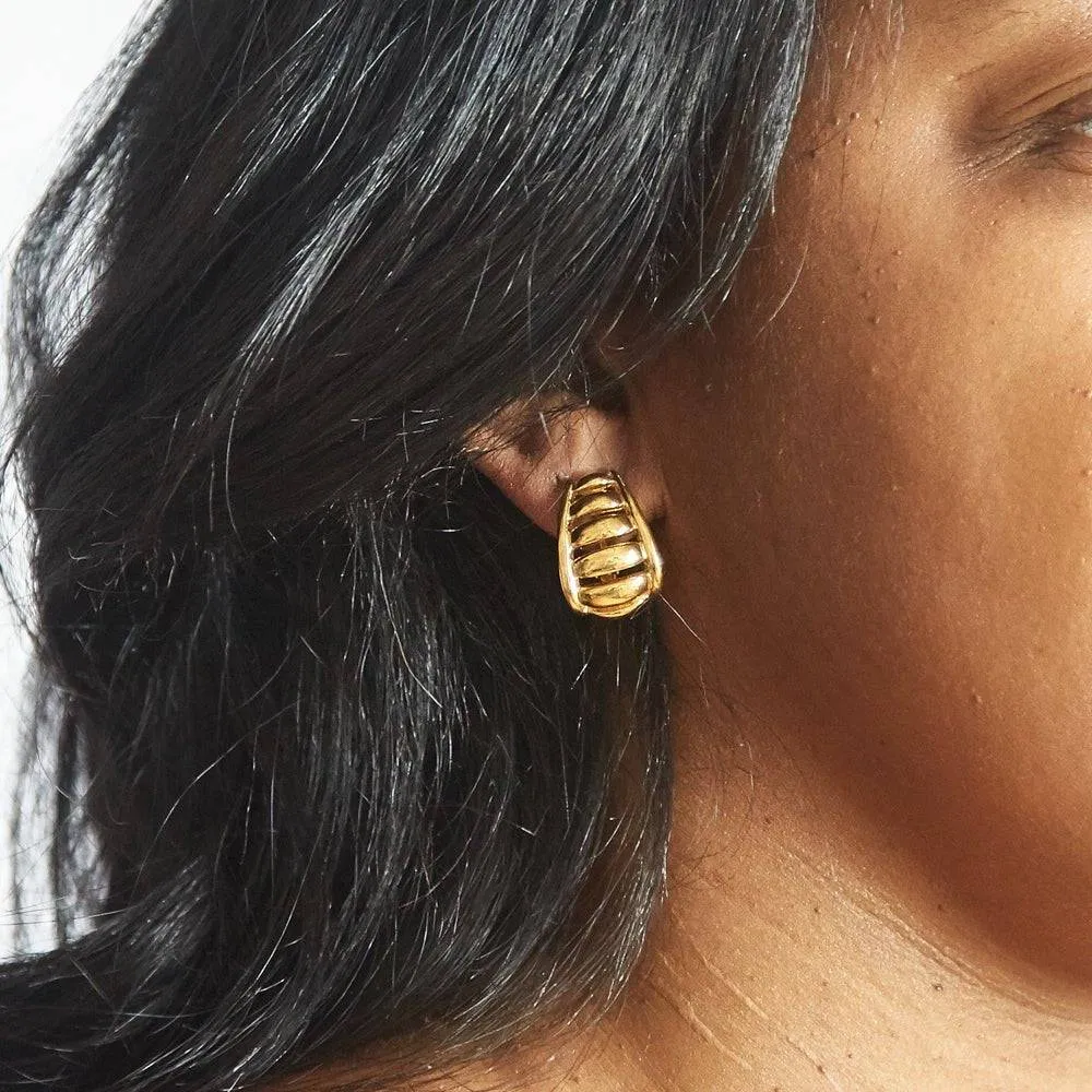 Vintage Napier Geometric Stud Earrings sold by Admiral Row product image thumbnail 3