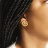 Vintage Erwin Pearl Rope Twist Stud Earrings sold by Admiral Row