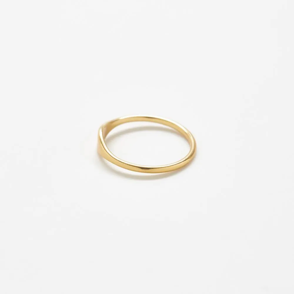 Gold Mini Signet Ring sold by Admiral Row product image thumbnail 3