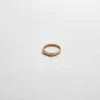 Gold Flat Top Ring sold by Admiral Row
