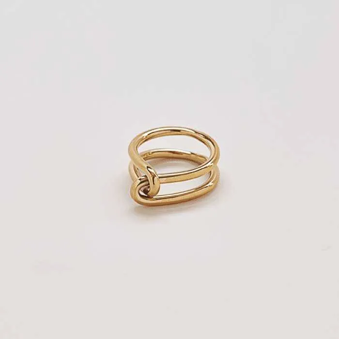 Best Seller - Gold Double Knot Ring sold by Admiral Row