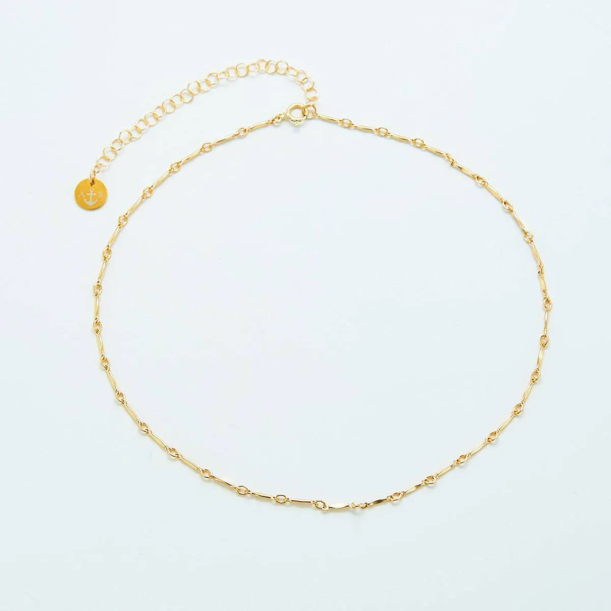Gold Chain Link Necklace sold by Admiral Row product image thumbnail 3