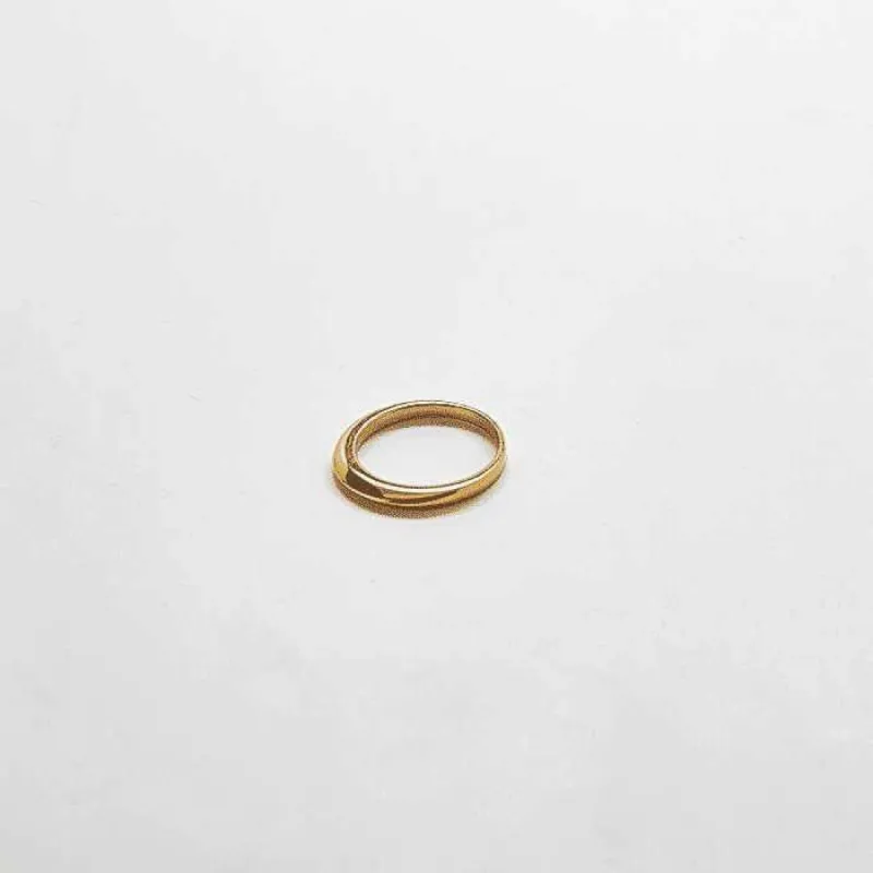 Gold Tapered Point Ring sold by Admiral Row