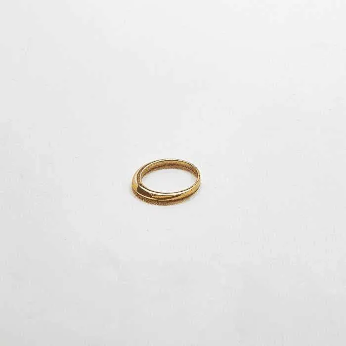 Gold Tapered Point Ring sold by Admiral Row