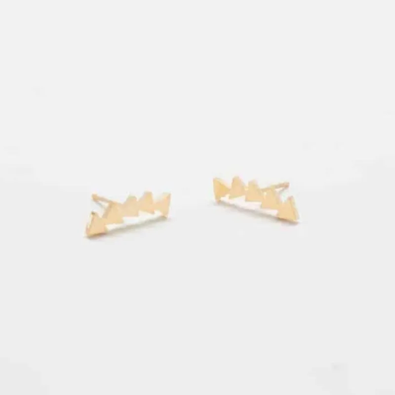 Gold Triangle Ear Crawlers sold by Admiral Row