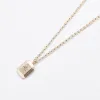 Rectangle Bar Star Pendant Necklace sold by Admiral Row