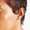 Opal Gold Open Hoop Earrings sold by Admiral Row