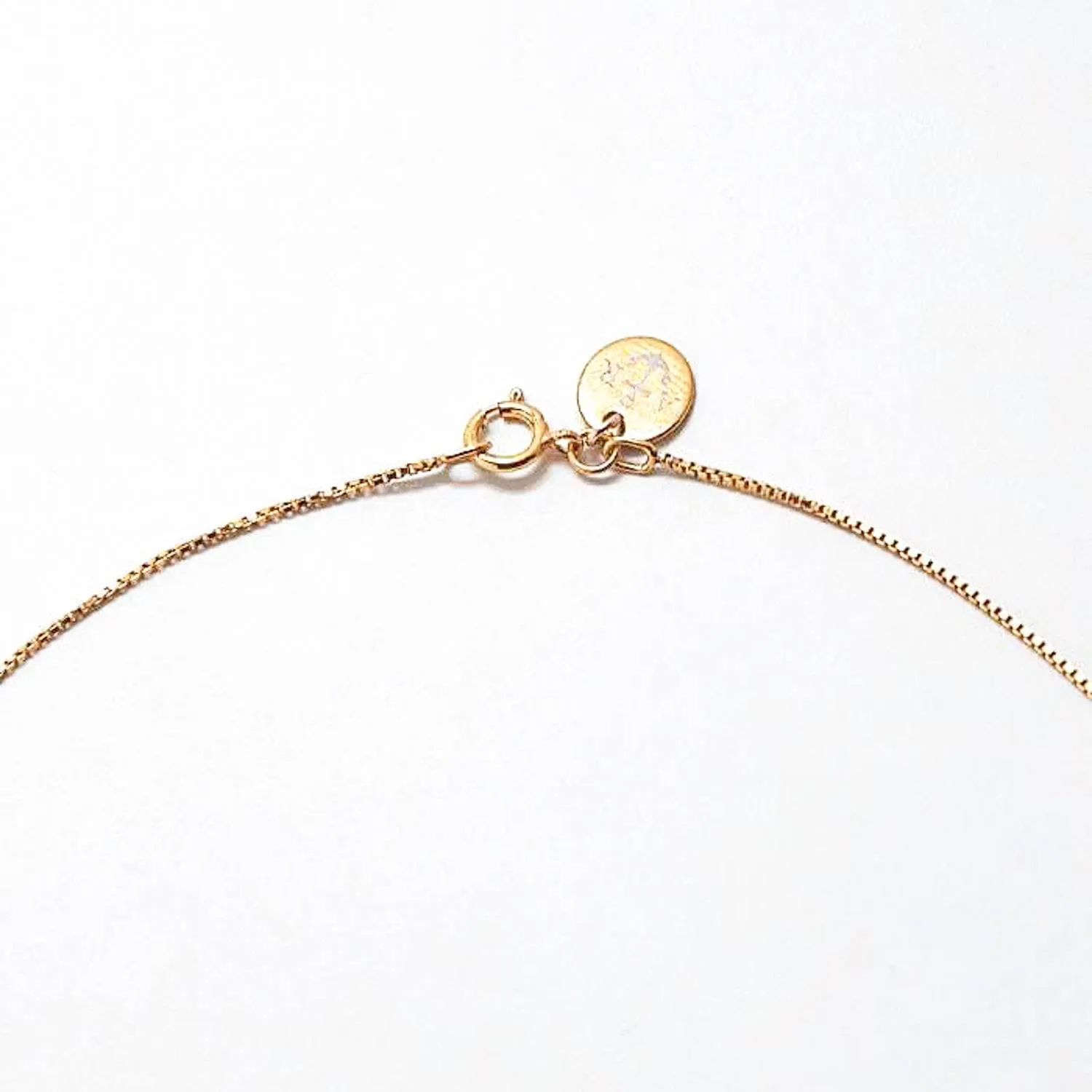 Gold "Good Luck" Necklace sold by Admiral Row product image thumbnail 3
