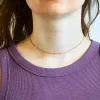 Gold Double Link Chain Necklace sold by Admiral Row