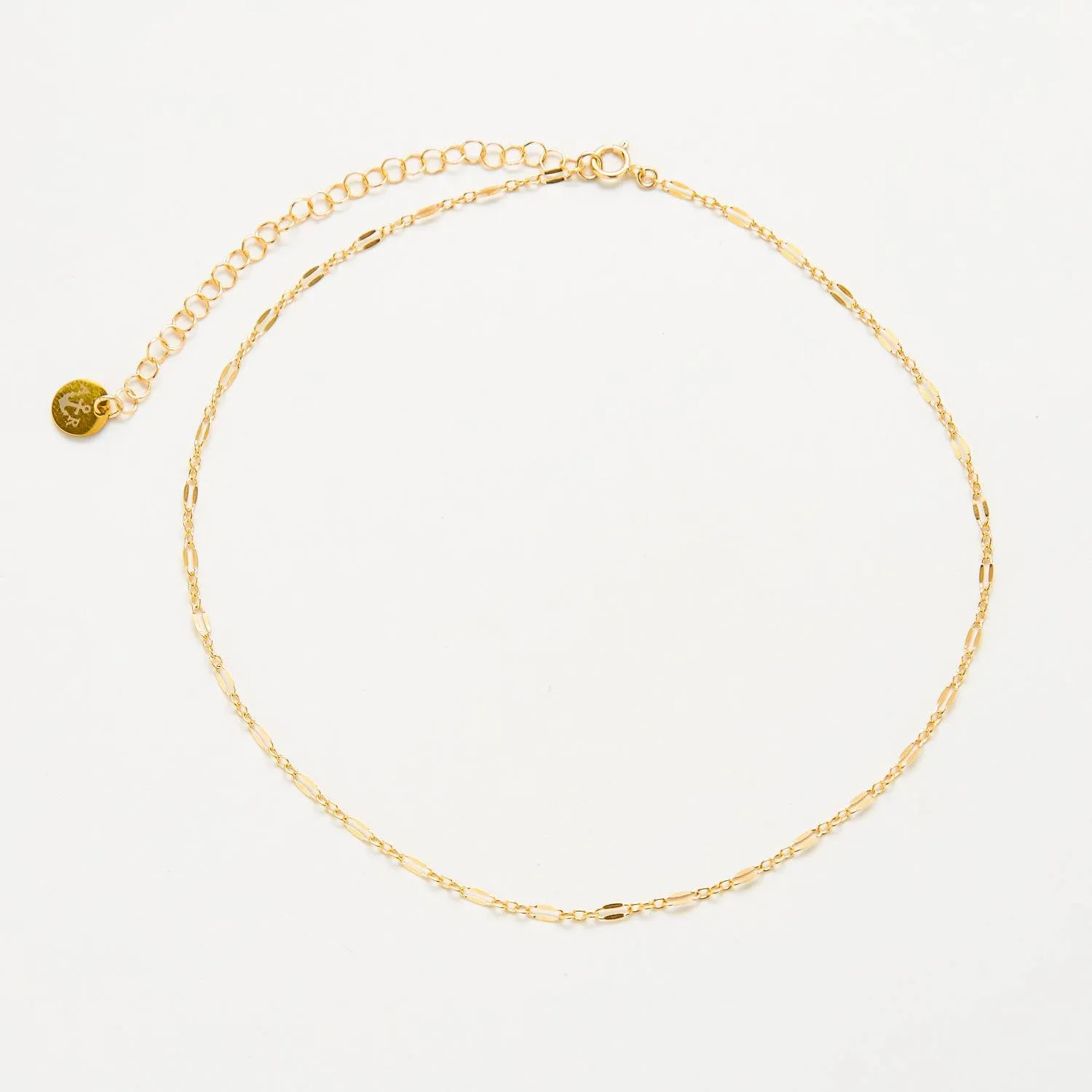 Gold Double Link Chain Necklace sold by Admiral Row product image thumbnail 2