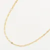 Gold Double Link Chain Necklace sold by Admiral Row