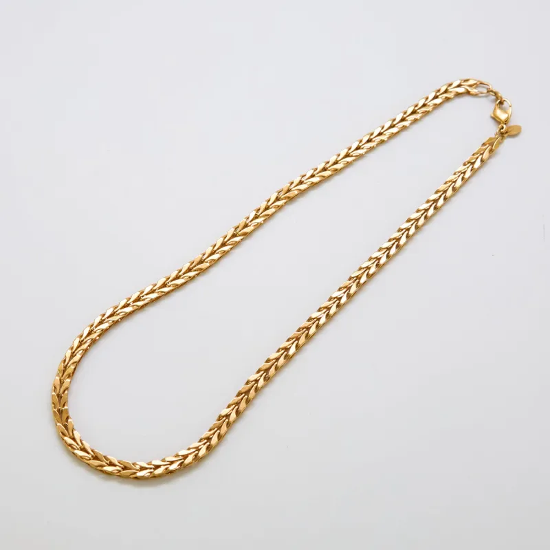 Vintage Monet Chevron Necklace sold by Admiral Row