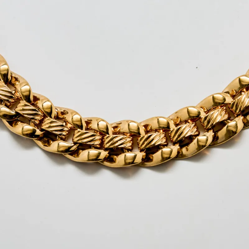 Vintage Napier Chunky Chain Bracelet sold by Admiral Row