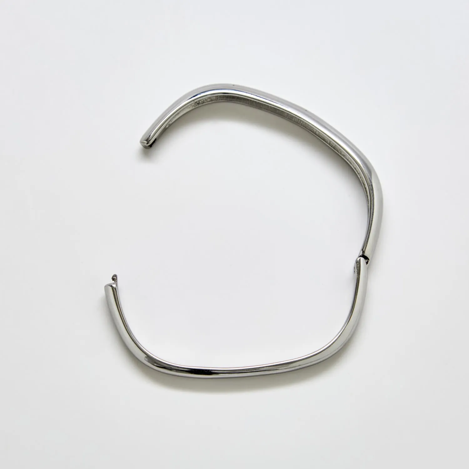 Silver Statement Bangle sold by Admiral Row product image thumbnail 4