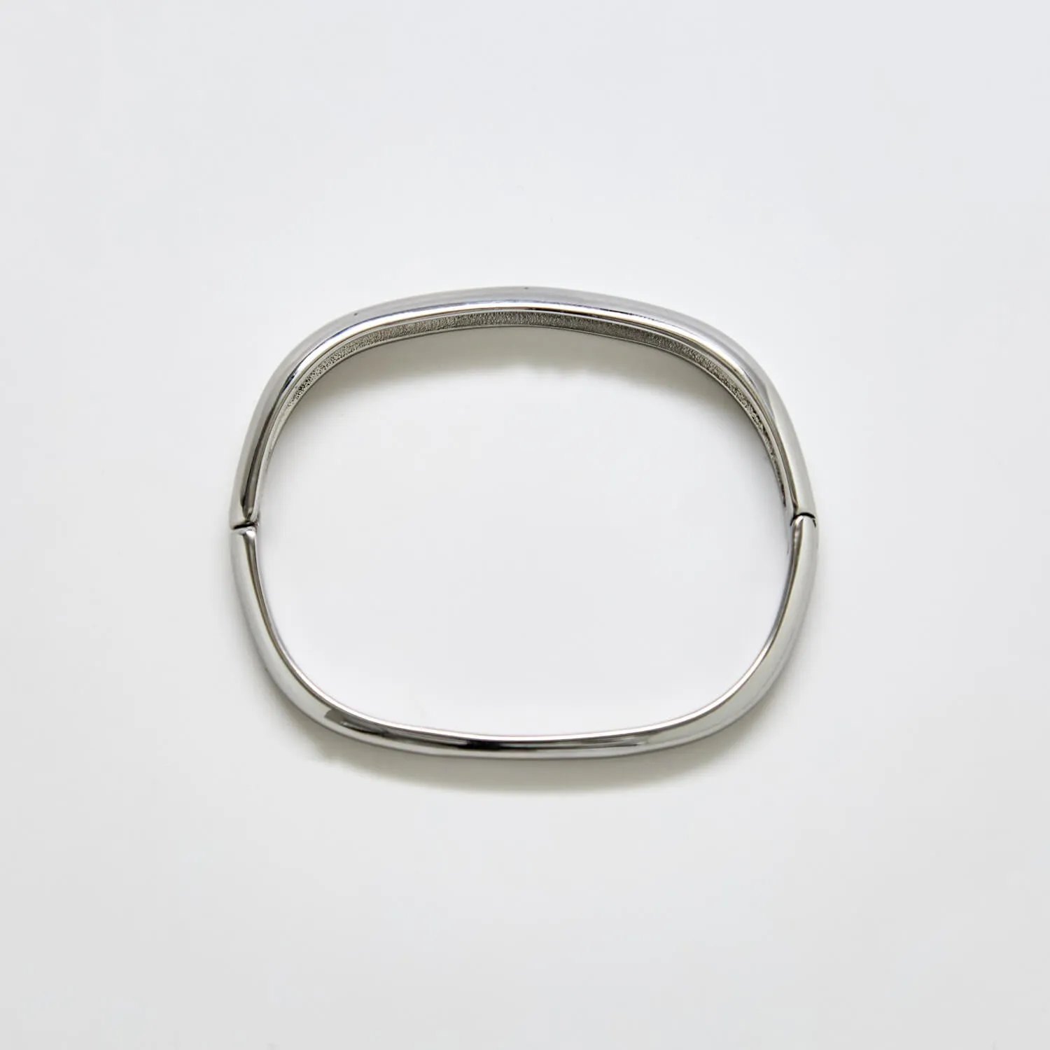 Silver Statement Bangle sold by Admiral Row product image thumbnail 3